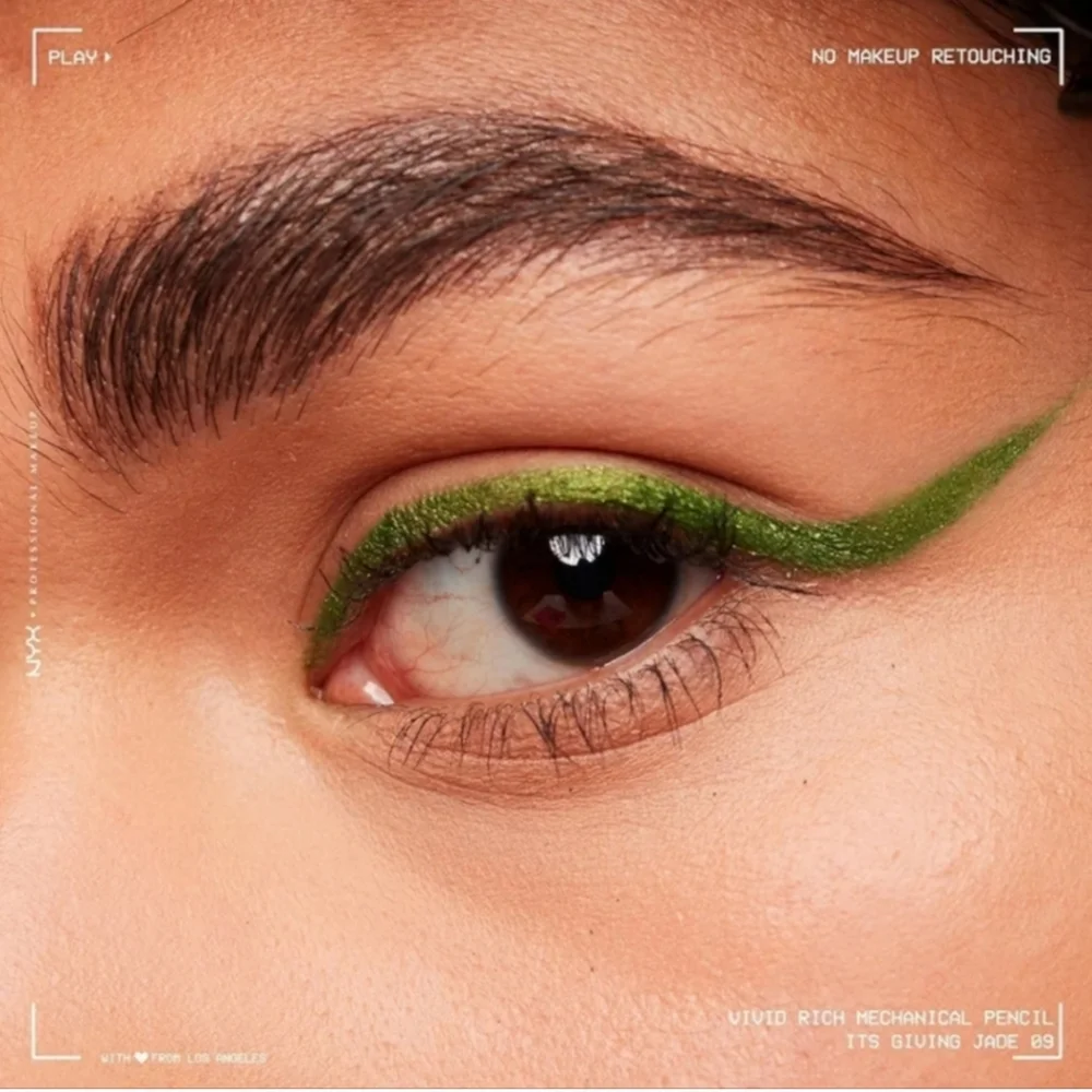 5 x NYX Mechanical Eye Pencil, Vivid Rich, It's Giving Jade